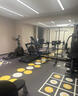 欧百娜地垫健身房地胶pvc塑胶地板定制运动地胶专用隔音垫耐磨防滑地垫 XLD-金宝纹4.5mm 实拍图