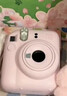 INSTAX富士instax立拍立得 一次成像相机 mini12精美礼盒 樱花宝贝 含10张fafa花边相纸 实拍图