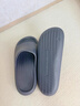 朴西香蕉船情侣凉拖鞋女浴室不易滑室内居家四季拖鞋男 深灰 42-43 实拍图