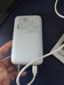 小米自带线充电宝20000 22.5W 手机移动电源 超大电池容量长续航 多种设备兼容 3C认证 浅灰色 实拍图