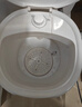 VCJ洗衣机半全自动迷你洗衣机小型洗脱一体小型家用母婴内衣裤洗袜子神器儿童单身人宿舍出租房 第10代升级【深层精洗*定时快洗】 珍珠白 实拍图