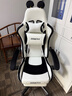 DOWINX电脑椅人体工学椅子家用游戏电竞椅可躺办公椅舒适久坐转椅升降椅 黑白色 实拍图