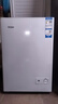 海尔（Haier）100L单温冰柜小型家用小冰柜商用减霜一级能效冷藏冷冻转换深冷冷柜小冰箱BC/BD-100GHW9D国家补贴 实拍图