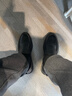 意尔康男鞋舒适套脚商务休闲皮鞋一脚蹬软底爸爸鞋 96343W 黑色42 实拍图