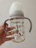 贝亲（Pigeon）PPSU双把手防胀气奶瓶240ml 猫头鹰 L号奶嘴 6月+ AA221 实拍图