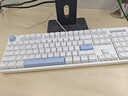 京东京造J104有线机械键盘gasket结构18键热插拔客制化背光S茶轴透光键帽 双侧RGB 游戏办公 海盐芝士 实拍图