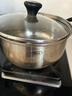 爱仕达（ASD）汤锅 304不锈钢蒸汤锅 炖煮锅加厚复底奶锅 24CM燃气电磁炉通用B1 实拍图