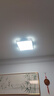 惠普精工吸顶灯led卧室现代简约餐厅中山灯具方50*50cm遥控三色 实拍图
