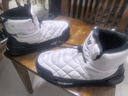 phenix菲尼克斯户外高帮雪地靴男女款新款加棉保暖防寒增高防水防滑鞋 白色印花【DH】 44 （43-44） 实拍图