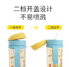 贝亲（Pigeon）自然成长翻盖直饮吸管 大童奶瓶330ml 马戏团 18月+ AA279 实拍图