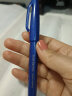 派通（Pentel）彩色软毛笔秀丽笔 弹性笔尖水性笔Touch手帐书信贺卡用 SES15C蓝色 5支装 实拍图