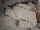 乖奇熊【摇粒绒】婴儿连体衣秋冬季保暖宝宝居家服无骨哈衣爬爬服抗静电 实拍图