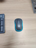 罗技（Logitech）MK275 键鼠套装 无线键鼠套装 办公键鼠套装 全尺寸 商务键鼠套装 带无线2.4G接收器 黑蓝色 实拍图