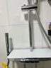 九牧（JOMOO）花洒淋浴套装琴键按摩喷枪除垢顶喷水愈精灵淋浴器36668-882/1B-1 实拍图