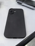 品胜适用苹果16手机壳 iPhone16柔性液态壳全包防摔防磨防震亲肤男女款超薄保护套软壳 黑色 实拍图