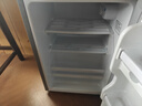 志高（CHIGO）小冰箱迷你小型家用冷藏冷冻两用宿舍出租房用双门办公室电冰箱节能省电 【一级能效】76L银色【三天约一度电】 实拍图