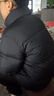 森马（Semir）轻松羽绒|羽绒服男三防外套发热保暖面包服冬2025新款抗静电 【高倍充绒】黑色（灰鸭绒）90001 M 实拍图