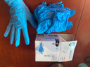 英科医疗（INTCO）一次性丁晴手套50只L码食品级工业实验室家务防水洗碗清洁手套 实拍图