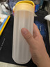 北格牛奶杯外带上班早餐杯家用随手杯可微波炉密封豆浆耐高温热饮水杯 【食品级PP】早餐杯550ml柠檬黄 实拍图