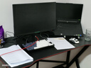 奥伦福特  电脑桌台式家用电竞游戏桌办公书桌简约书房写字桌子 碳纤维纹路单桌-120*60 升级款电竞桌 实拍图