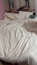 无印良品高档牛奶绒床上四件套 冬季保暖加厚法兰绒1.8米床贴布绣被套200*230cm床单 实拍图