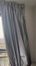 阿黎窗帘全遮光布遮阳帘成品免打孔挂钩隔音隔热窗帘  实拍图