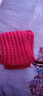 百搭韩版针织毛线红色围巾女2024圣诞冬季高级感新年礼物情侣围脖 针织围巾-酒红色-1个装-保暖 1 实拍图