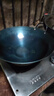 荣事达（Royalstar）章丘手工锻打铁锅圆底老式炒锅无涂层不粘炒菜锅燃气灶带盖36cm 实拍图