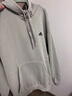 adidas休闲加厚毛圈连帽卫衣套头衫男女秋冬阿迪达斯官方轻运动   金属灰   XL 实拍图