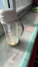 贝亲（Pigeon）自然成长翻盖直饮吸管 大童奶瓶330ml 经典款 18月+  AA278 实拍图