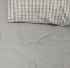 无印良品100%纯棉四件套 床上用品全棉床单枕套被套200*230cm1.5/1.8米床暮落灰 实拍图