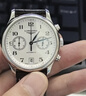 浪琴（LONGINES）【二手99新】浪琴男表名匠系列 大表盘 自动机械手表商务休闲男款腕表 奢侈品二手男士瑞士名表 进口十大钟表 38.5双眼计时白盘皮带L2.669.4.78.3 实拍图