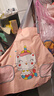 贝瑞加（Babyprints）儿童围裙套装画画衣防水吃饭绘画罩衣反穿衣防溅衣含套袖 美人鱼 实拍图