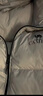 骆驼羽绒服防泼水鸭绒男女加厚户外防寒冬季面包服 浅烟灰 男女同款,7674B M 实拍图