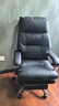 顾全电脑椅人体工学椅真皮办公椅可躺久坐舒适老板椅C570金黑皮 实拍图