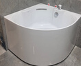 东鹏（DONGPENG）浴缸家用亚克力日式spa按摩浴缸小户型成人坐式酒店三角圆形浴缸 空缸1.0*1.0米 实拍图