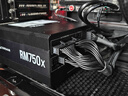 美商海盗船RM750x 750W电源 ATX3.1/PCIe 5.1/16pin电源线/全模组/金牌效率/低噪音 实拍图