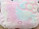 名创优品（MINISO）三丽鸥家族系列Hello Kitty18号大头靠枕幻彩款 可爱毛绒沙发抱枕 实拍图