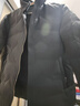 劲霸男装（K-Boxing）男士冬季立领轻薄短款夹克羽绒服|NRHG4002 深兰 175/L  实拍图