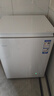 海尔（Haier）142L单温冰柜小型家用小冰柜减霜一级能效冷藏冷冻转换深冷冷柜小冰箱BC/BD-142GHW9D国家补贴 实拍图