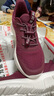 足力健【年货送爸妈】老人鞋中老年轻便休闲散步鞋2431380J 女 酒红 38 实拍图