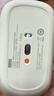 联想（Lenovo）无线蓝牙鼠标轻音鼠标 Air Handle轻音双模鼠标 便携办公鼠标 适用台式机一体机笔记本平板 白 实拍图