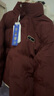 NASALIKE官方棉服男冬季保暖假两件连帽棉衣羽面包绒服男士防寒外套棉袄子 N99酒红色 2XL （建议135-150斤） 实拍图