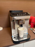 德龙（Delonghi）全自动咖啡机家用意式15Bar泵压美式现磨豆粉打奶泡 原装进口E Plus 自动清洗 13档研磨 温度调节  拿铁卡布奇诺 实拍图