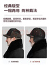 啄木鸟中老年人帽子男冬季加绒加厚保暖爸爸爷爷老人皮帽防风护耳鸭舌帽 灰色【礼盒装】 均码 均码【收藏加购优先发货】 实拍图