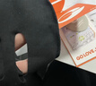 GOLOVEJOY跑步口罩冬季保暖面罩防风滑雪护脸运动徒步登山透气易呼吸黑L 实拍图