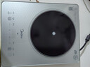 美的（Midea）铂钻家用电磁炉 电陶炉 新型电磁灶2200W火锅炉大功率炒菜烧水一体面板超薄 MC-E22B20 实拍图