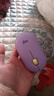 罗技（Logitech）LOGITECH PEBBLE 无线蓝牙鼠标 静音鼠标 办公鹅卵石造型 轻薄便携 时尚小巧 星幕紫 实拍图