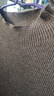皮尔卡丹（pierre cardin）100%纯羊毛衫女半高领套头毛衣修身百搭羊毛针织打底衫 原绒驼 L码【建议110-120斤】 实拍图