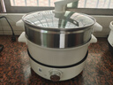 美的（Midea）电火锅 电蒸锅煮锅火锅专用锅 家用多功能烤肉锅多用途锅分体式不粘料理锅电热锅HGE28T71S 实拍图